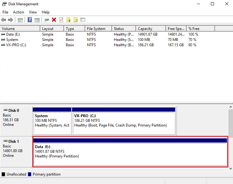 VxPro: Add drives to expand storage on a RAID configured FLEX or POWER ...