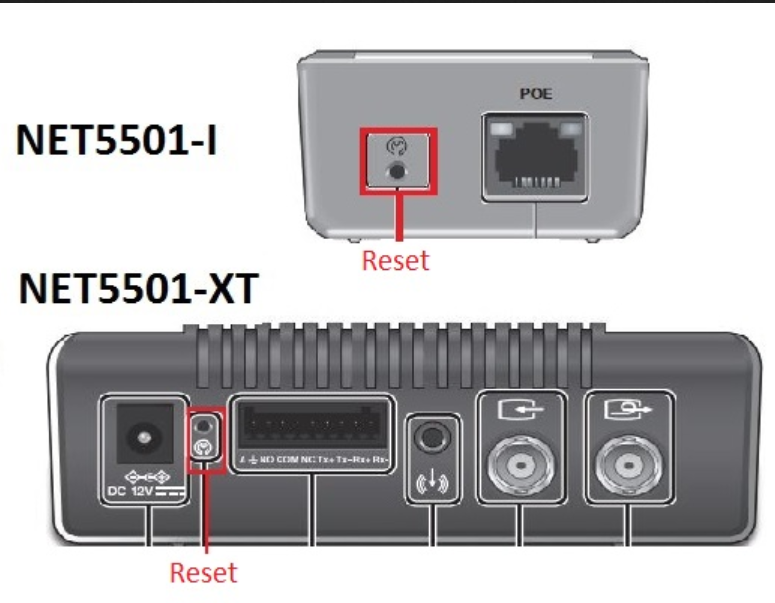 How to Factory Default a NET5500 series.