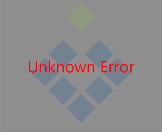 Roblox an unknown error