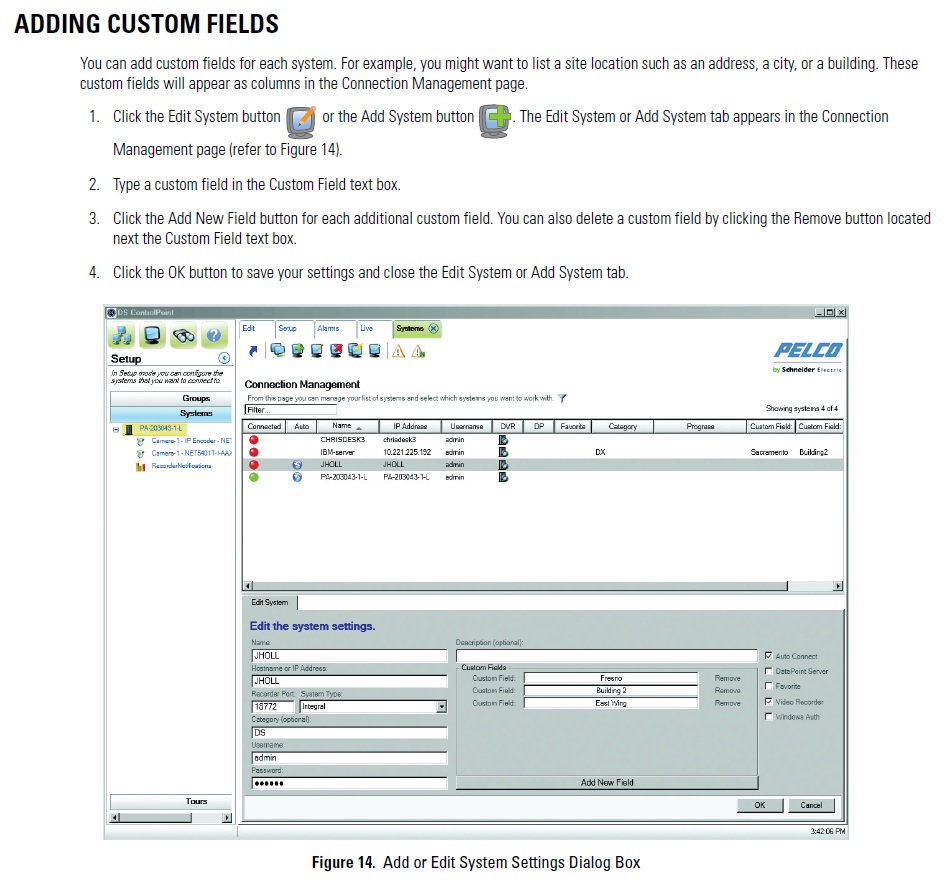 Add and Edit Server Connections in DS ControlPoint