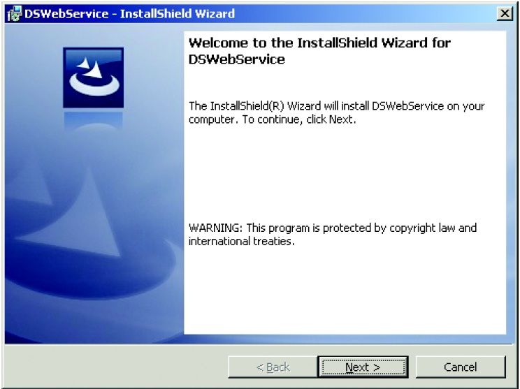 How to install the DS WebService onto a Digital Sentry system.