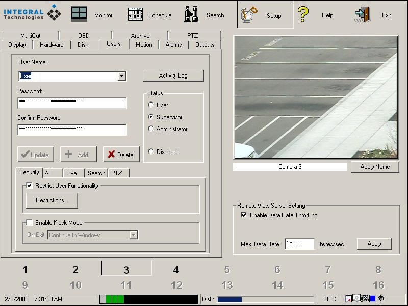 How to configure User Accounts in Master Control.