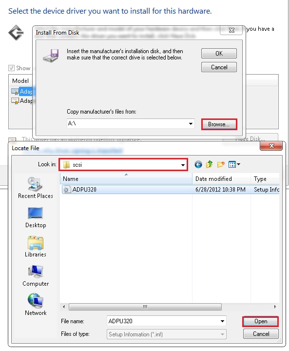 DSSRV does not detect or is unable to format volumes on SCSI storage ...