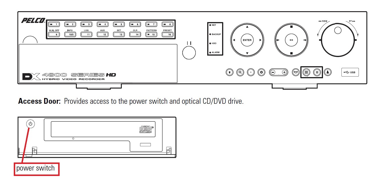 pelco dvr