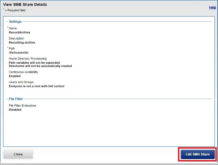 How to add OneFS NAS volumes to a VXS for recording