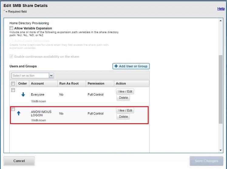 How to add OneFS NAS volumes to a VXS for recording