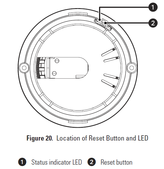 How to factory reset the Spectra Mini IP.