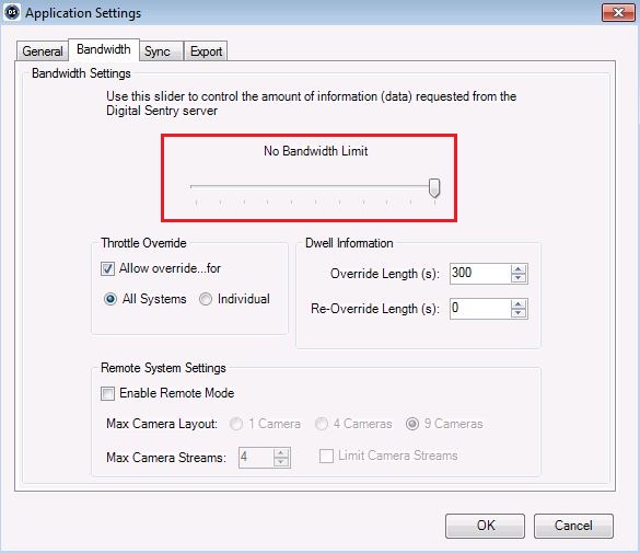 DS ControlPoint bandwidth throttle - choppy audio playback.