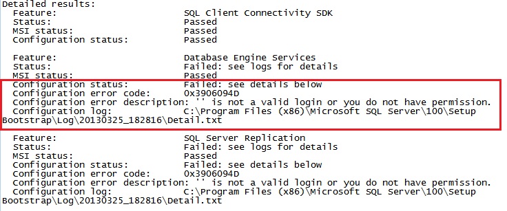 The Digital Sentry installer fails when installing SQL 2008 Express ...