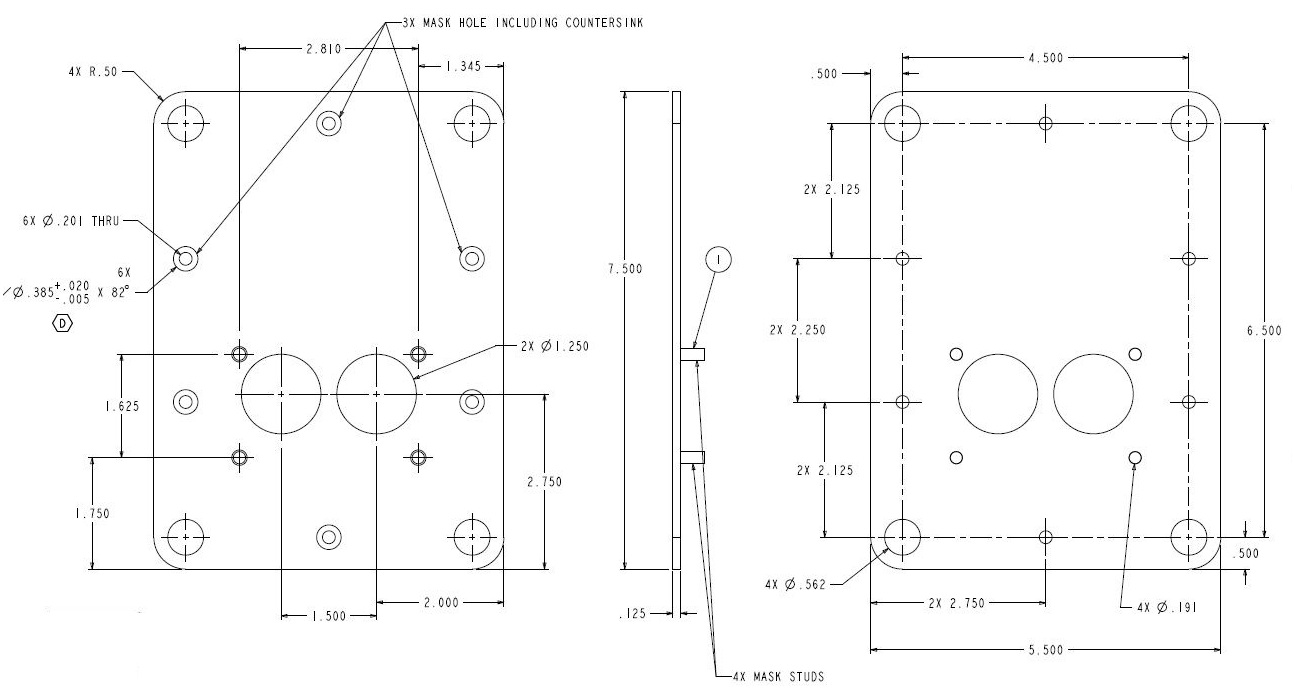 Dimensions of the IWMGY and IWM24GY