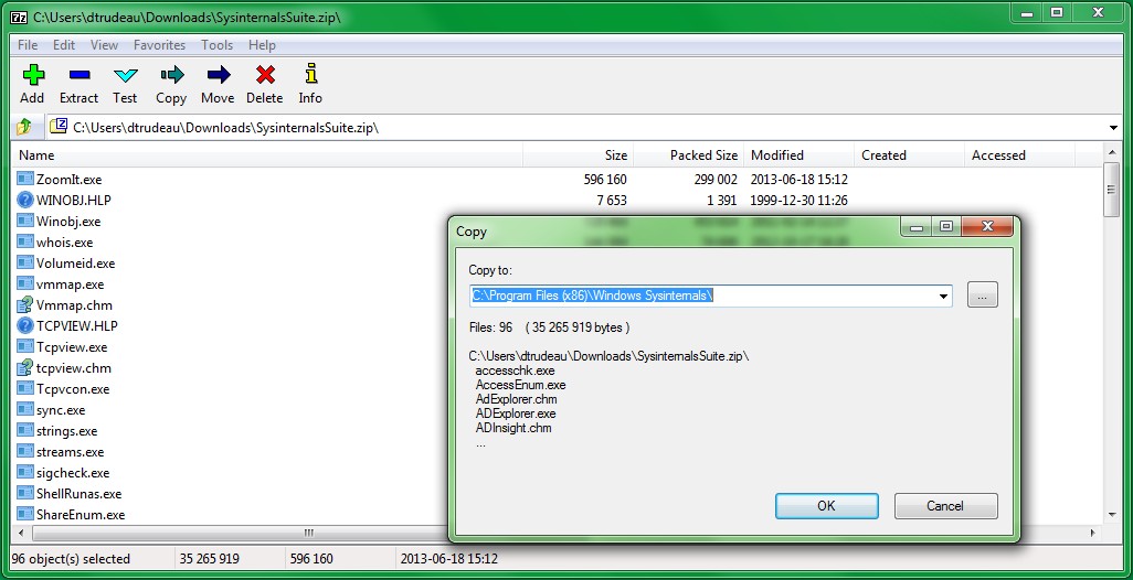 How to install and use Sysinternals DebugView to create a log file