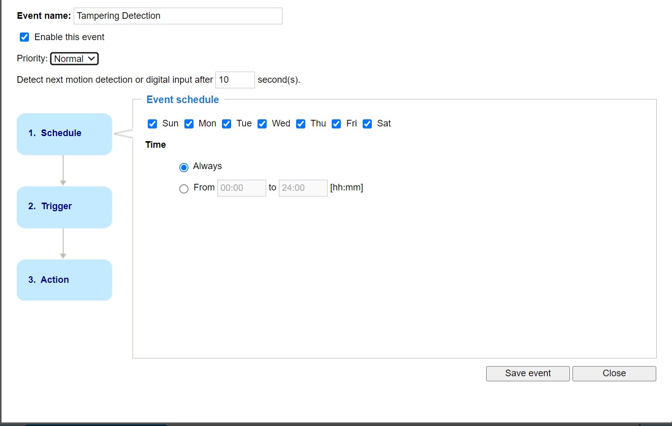 How to configure SD card recording in Sarix Value series cameras based