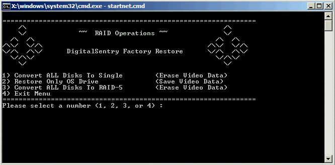 How to perform a recovery on the DSSRV and DSSRV2 series Network Video ...