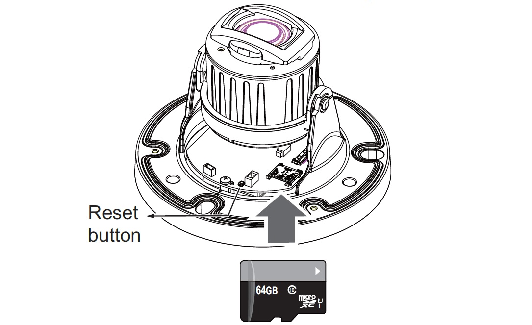 How to reset the Sarix Value series camera to factory defaults?