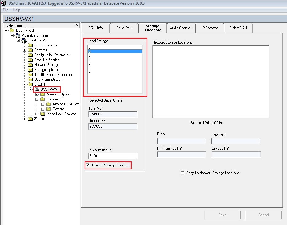 Digital Sentry: How to extend video storage retention time on DSSRV ...