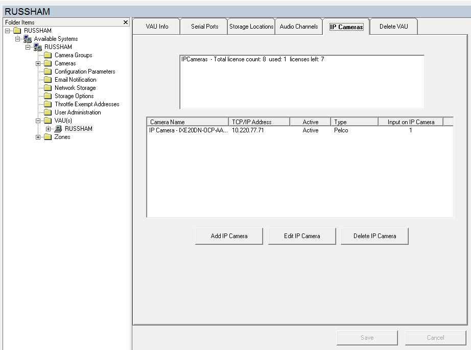How to add an IP camera to a Digital Sentry system?