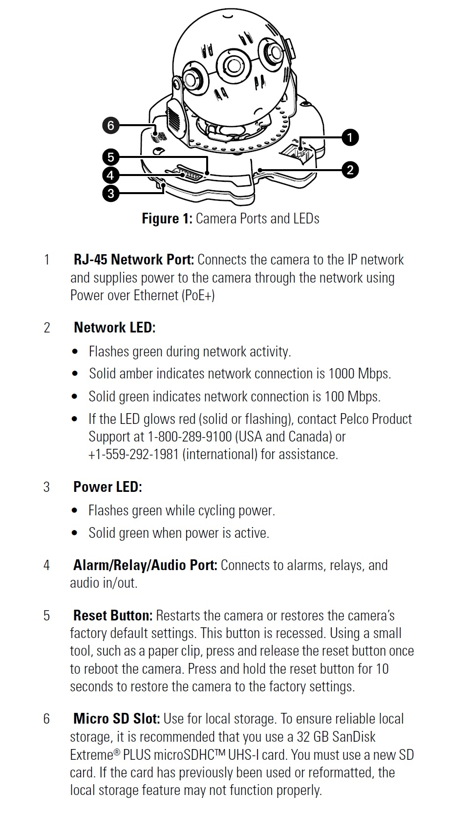 How to use the reset button to factory default the Optera Series IP Camera