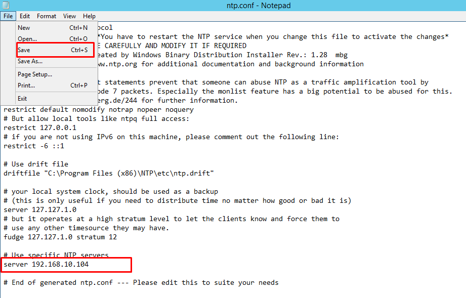 VideoXpert: How to setup a CMG as a local NTP Server.