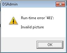 DS ControlPoint error 