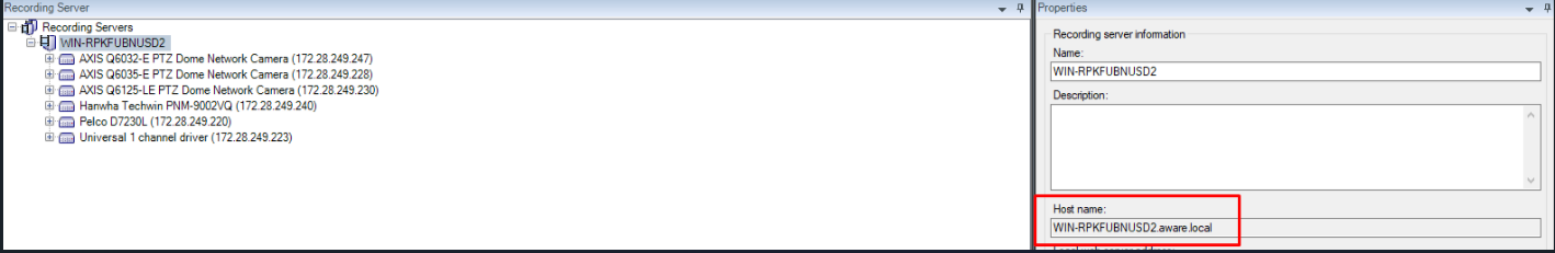 How to Add the Hostname to the Host File in Milestone for the Calipsa ...
